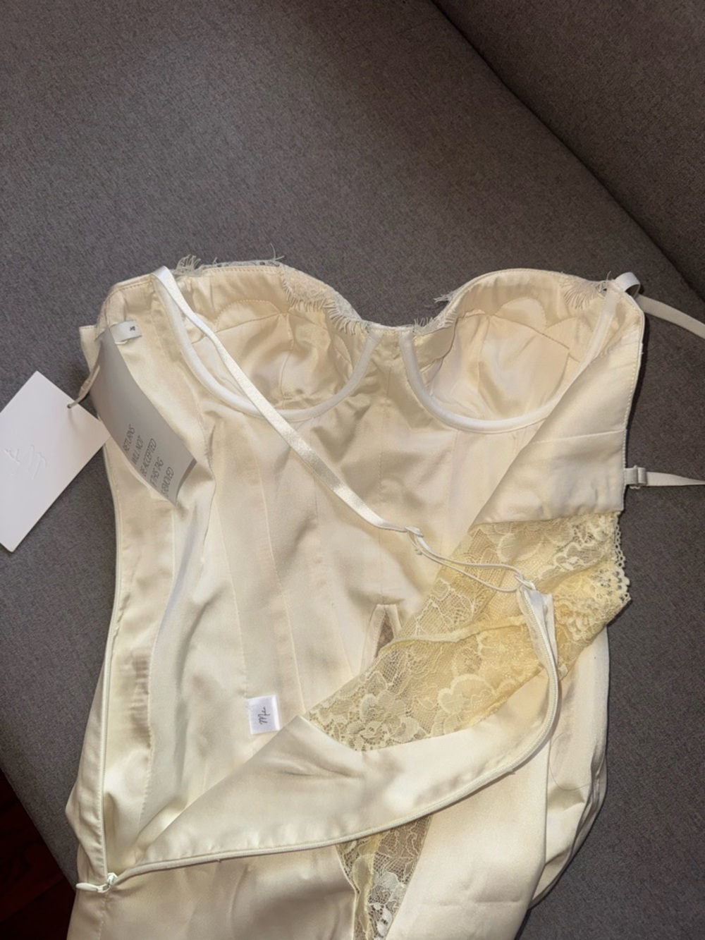 Mali Marea Emi Corset Mini Dress BRAND NEW WITH TAGS 💛✨ - Picture 12 of 15